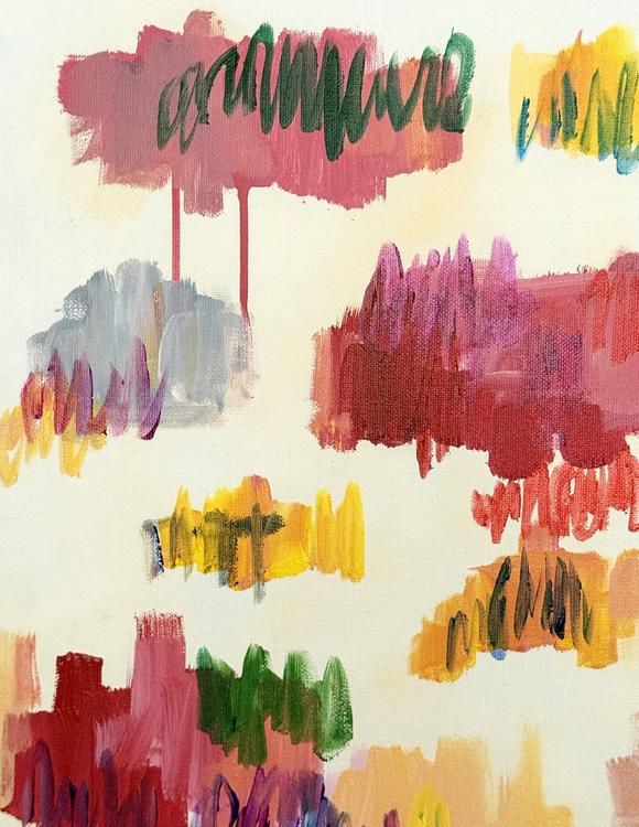 Horizontal Enchère GUNTHER FORG (1952-2013), ATTRIBUTED TO, OIL AND ACRYLIC ON CANVAS