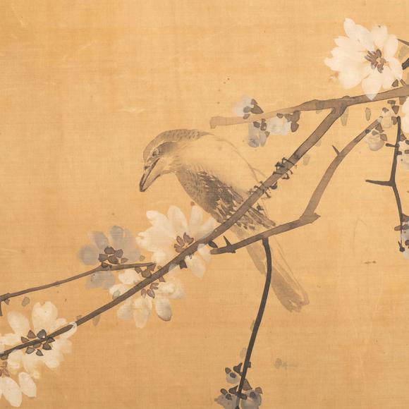千峰會(huì)馬家桐花鳥軸