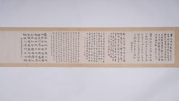 弘楊株式會社仇英紙本山水圖畫手卷