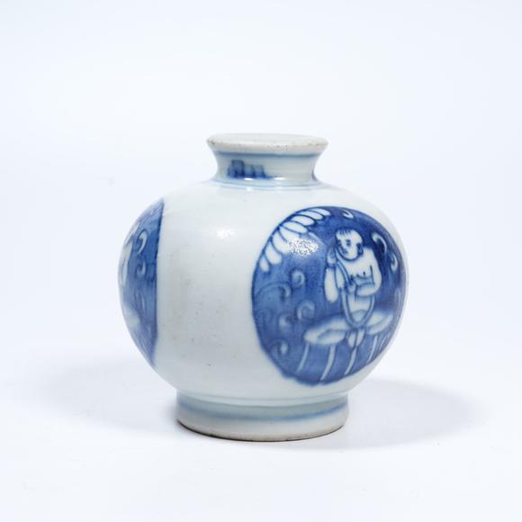 弘楊株式會社青花持蓮?fù)有」? style=