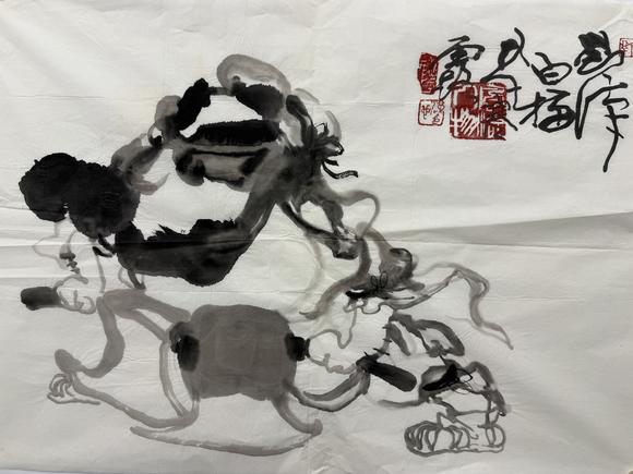三杉美術(shù)劉漢 小品二幀