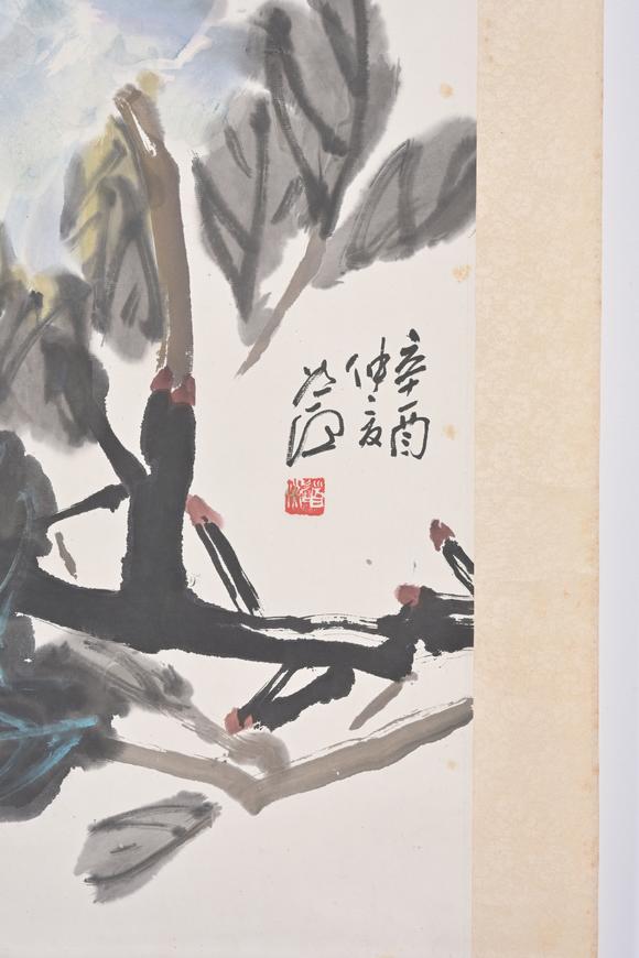 三杉美術(shù)李道熙 花蝶圖