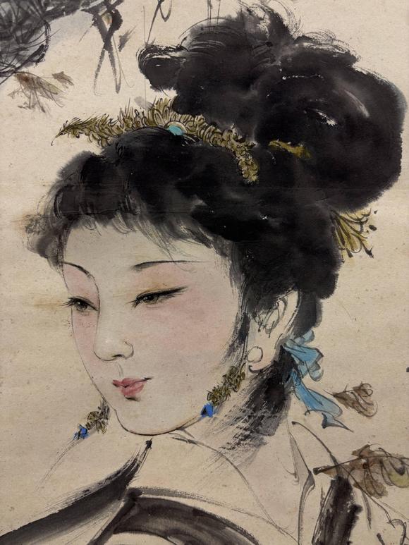 三杉美術(shù)白伯驊 湘夫人圖