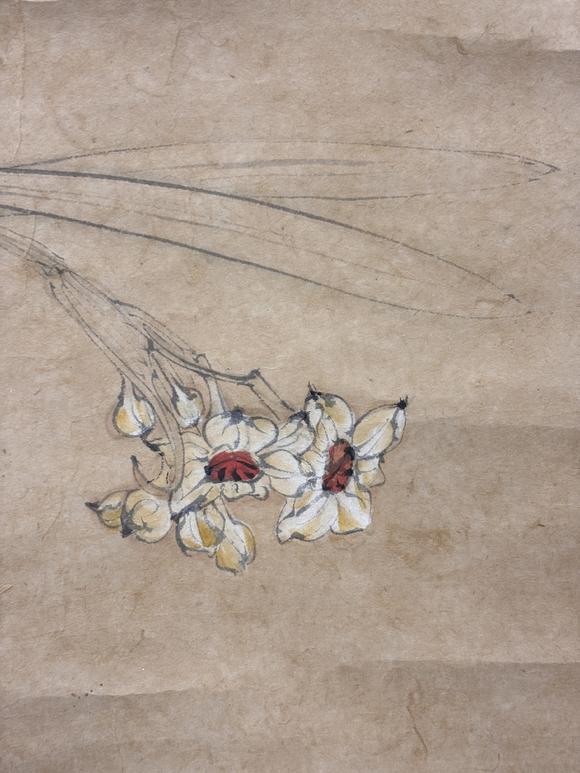 三杉美術(shù)張大千 為喜美子作凌波仙子圖