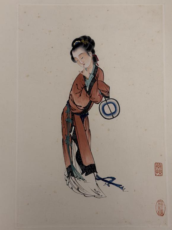 三杉美術(shù)徐操 仕女八幀
