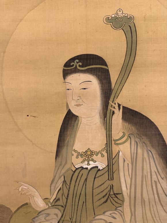 三杉美術(shù)探幽書木庵贊 文殊如意青獅圖