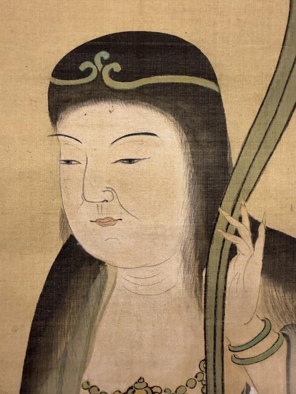 三杉美術(shù)探幽書木庵贊 文殊如意青獅圖