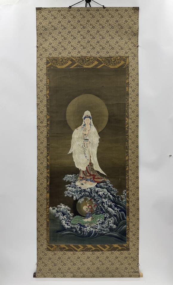 三杉美術佚名 水月渡海觀音
