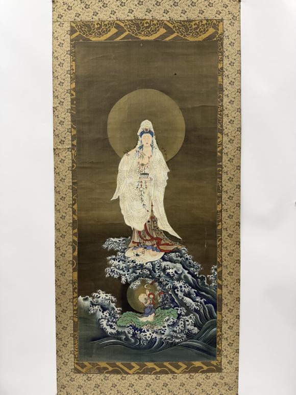 三杉美術佚名 水月渡海觀音
