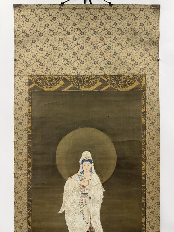 三杉美術(shù)佚名 水月渡海觀音