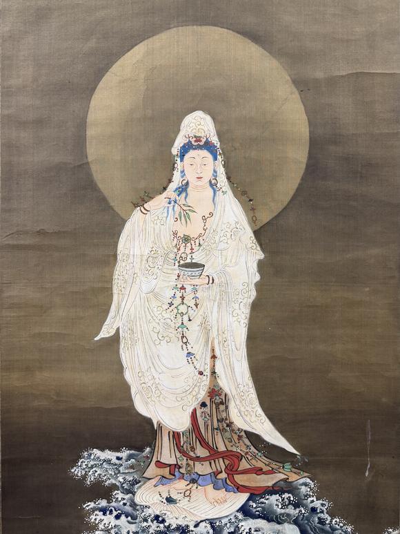三杉美術佚名 水月渡海觀音