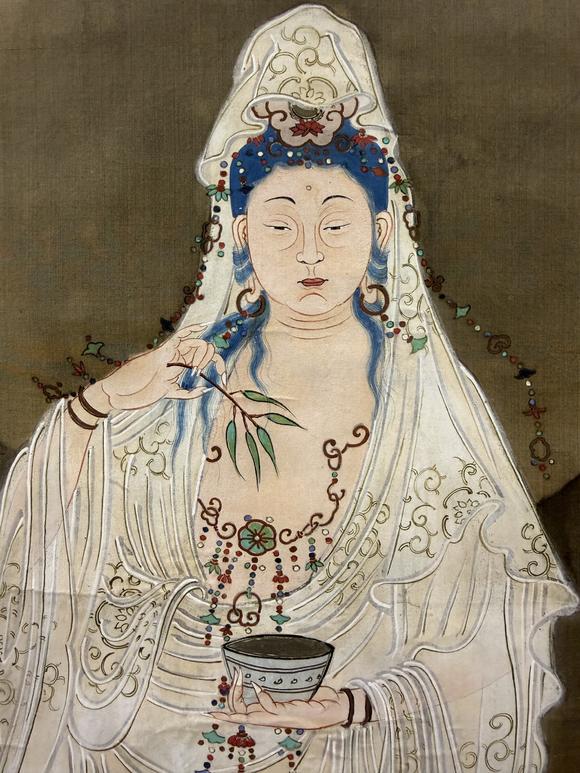 三杉美術(shù)佚名 水月渡海觀音