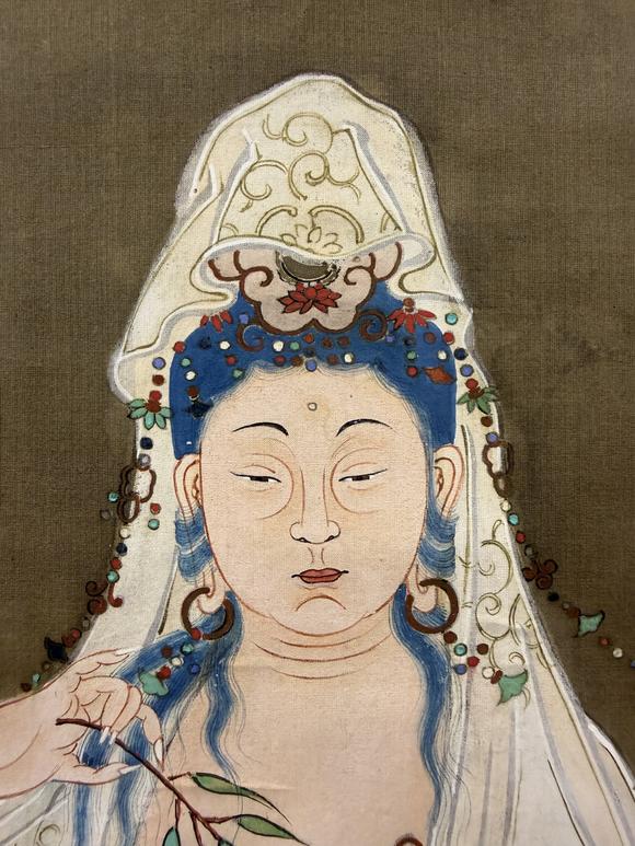 三杉美術(shù)佚名 水月渡海觀音