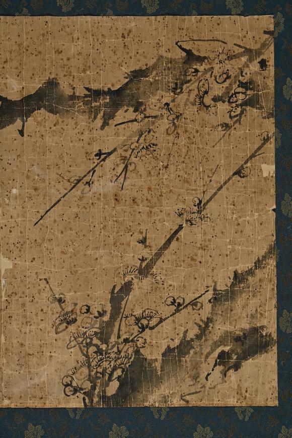 三杉美術(shù)王元?jiǎng)?梅枝雙禽圖