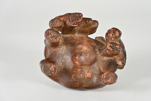 三杉美術(shù)清 竹雕老子出關(guān)立像