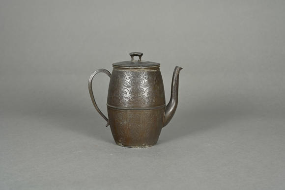 三杉美術(shù)民國(guó)錫製溫酒壺（盛永興款）