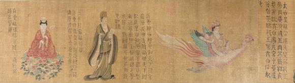 蘭亭古美術(shù)オークション蘇漢臣 五星二十八宿神形圖卷 手卷絹本設(shè)色