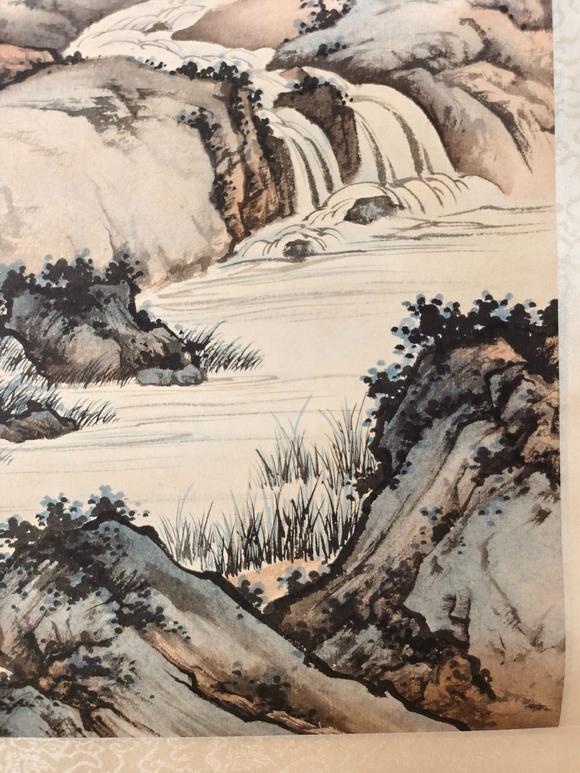 蘭亭古美術(shù)オークション陳少梅 高逸隱居圖 