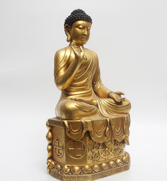 蘭亭古美術(shù)オークション明 銅鎏金成就如來(lái)