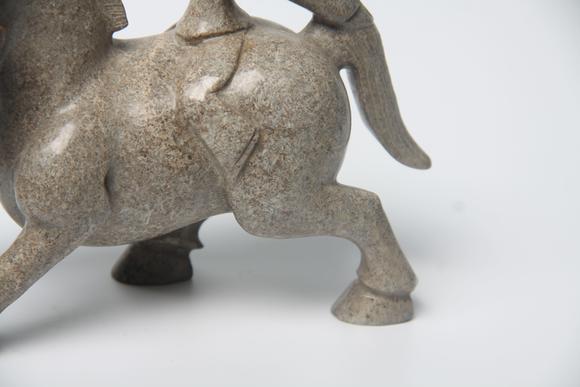 蘭亭古美術(shù)オークション唐人騎馬玉俑