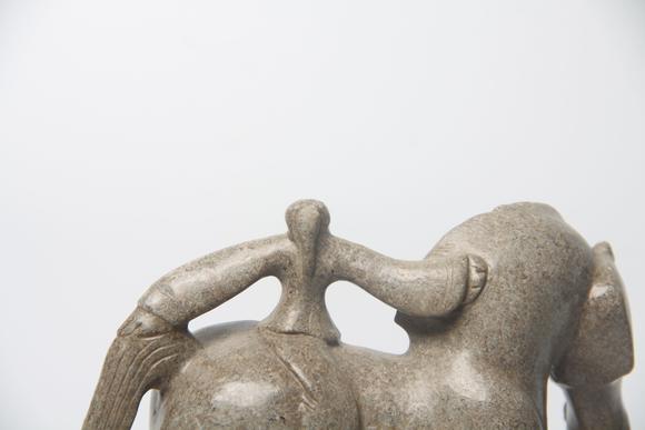 蘭亭古美術(shù)オークション唐人騎馬玉俑