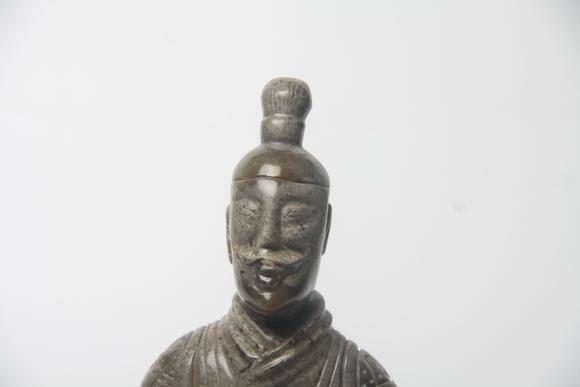 蘭亭古美術(shù)オークション秦  和闐玉兵俑