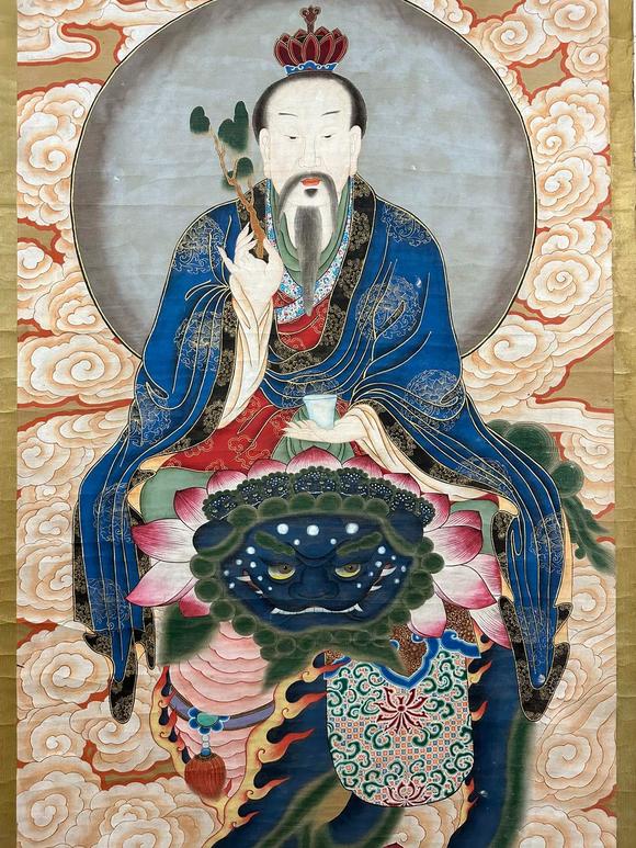 蘭亭古美術(shù)オークション丁云鵬 佛像 立軸