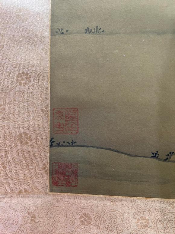 蘭亭古美術オークション焦秉貞 宋卻空圖 立軸絹本設色