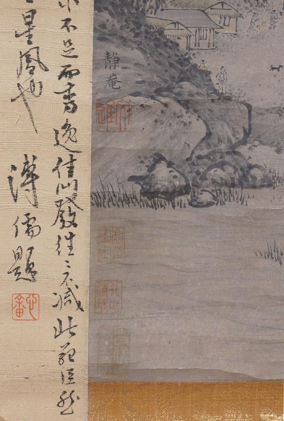 東京SAKURA拍賣（東京櫻花拍賣）戴文進 山水