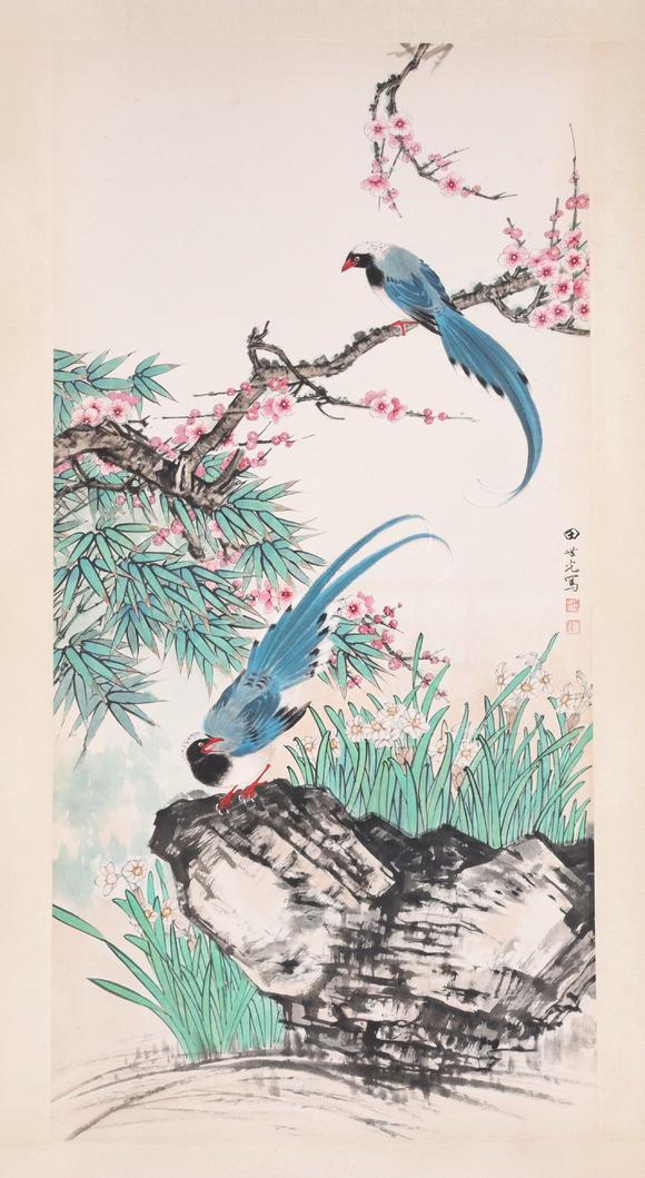 東京共成拍賣田世光 花鳥(niǎo)