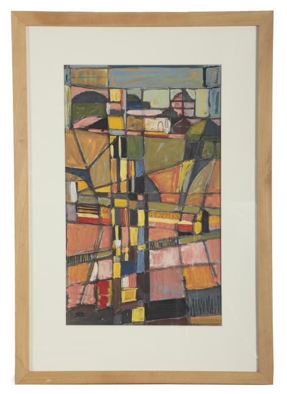 Duke's Auctions Lot 506 *  BRIAN CHUGG (1926-2003) 'Provencal Quarry Near St.Remy'