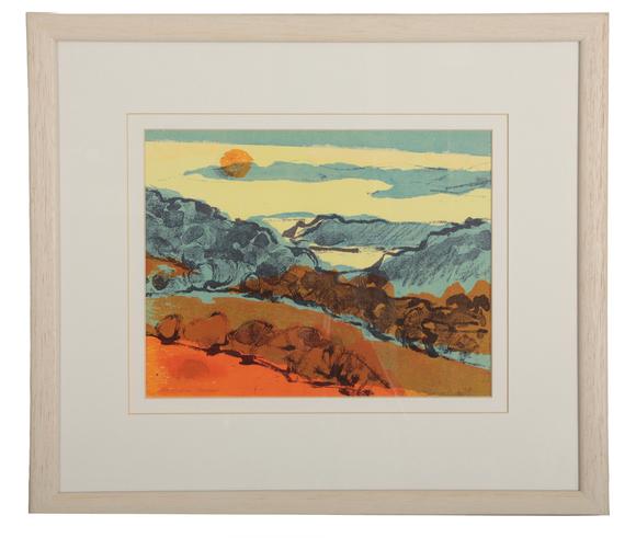 Duke's Auctions Lot 535 AFTER BARBARA GREEN (CONTEMPORARY) 'Lyme Bay from Morcombelake'