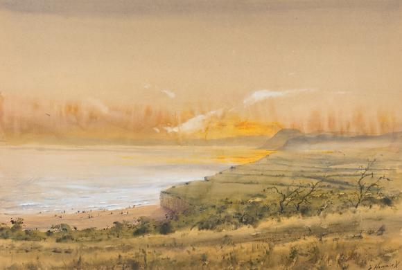 Duke's Auctions Lot 546 *  JEREMY HAMMICK (B.1956) 'Golden Cap from Burton Bradstock'