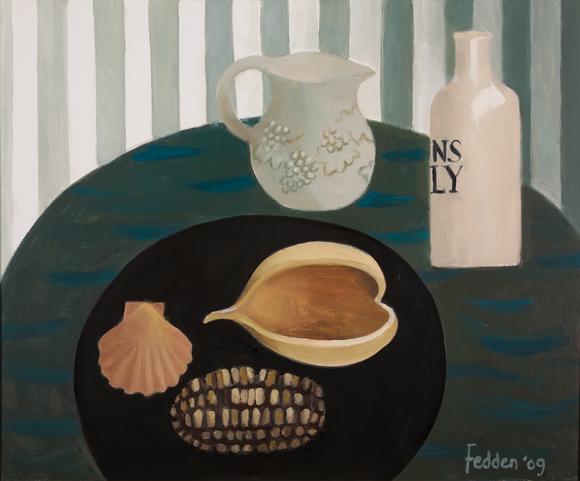 Duke's Auctions Lot 567 *  MARY FEDDEN (1915-2012) 'Jug and Bottle'