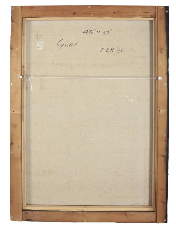 Duke's Auctions Lot 584 *  WILLIAM GEAR RA (1915-1997) 'Yellow Flash'