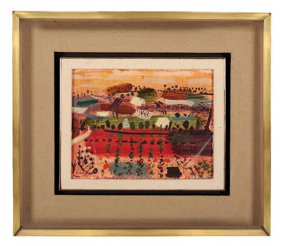 Duke's Auctions Lot 587 *  JOHN PIPER (1903-1992) Abstract landscape