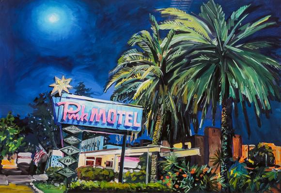 Duke's Auctions Lot 644 *  BOB DYLAN (B.1941) 'Pink Motel'