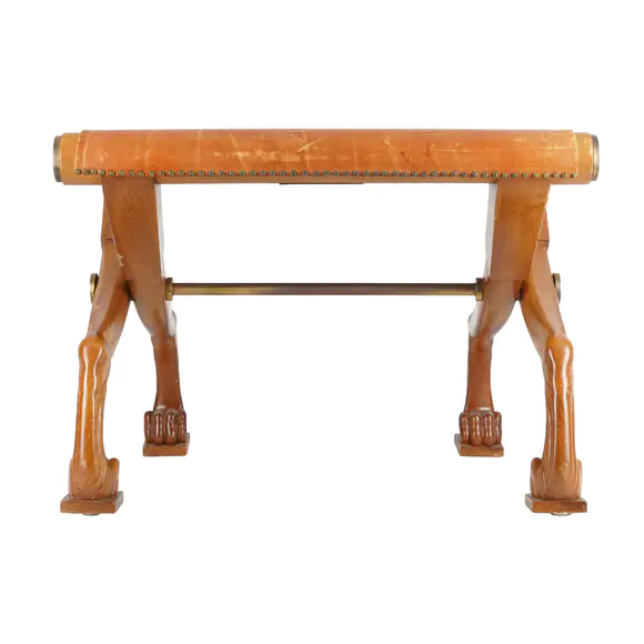 Chiswick AuctionsT.H. Robsjohn-Gibbings (British 1905?1976) for Saridis of Athens Diphros cross-leg stool
