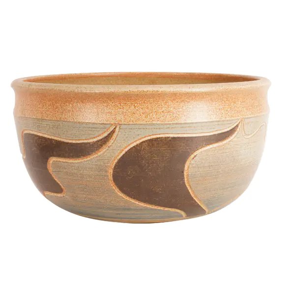 Chiswick AuctionsUsch Spettigue (Contemporary) Large bowl with carry handles, small bowl, saucer, and vase