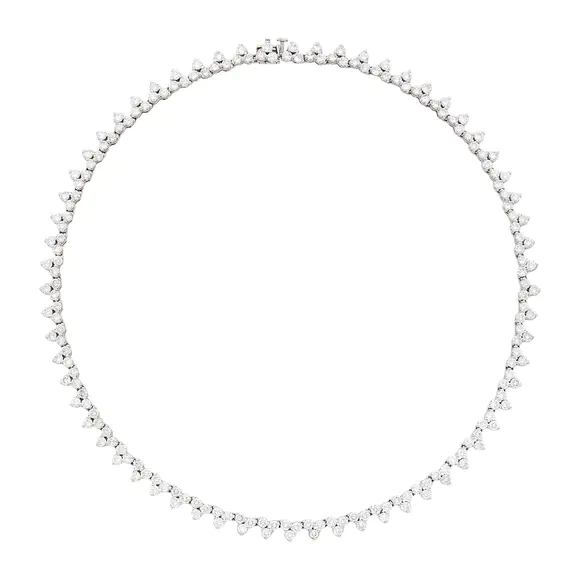 DOYLE Auctioneers & AppraisersPlatinum and Diamond Necklace