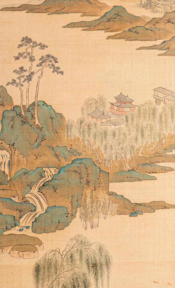 大阪國(guó)際高九鴻 春江柳色