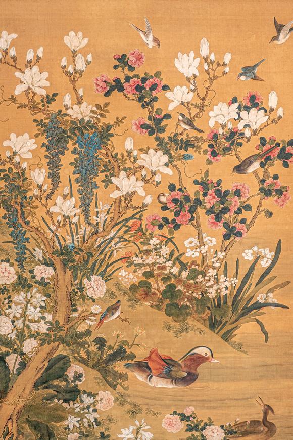 大阪國際殷自成 花鳥