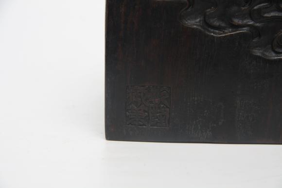 東京蕓術(shù)清 沉香龍紋大印