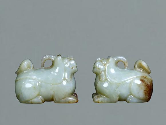 東京蕓術(shù)明以前 青銅獸頭觥