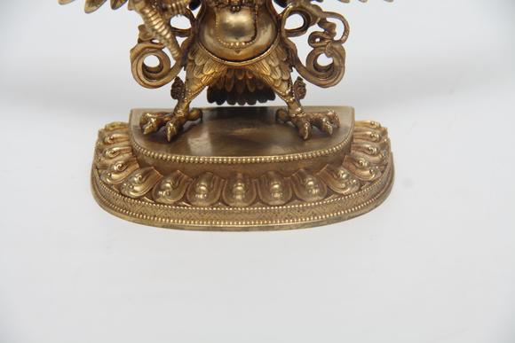 東京蕓術(shù)明 銅鎏金大鵬金翅鳥