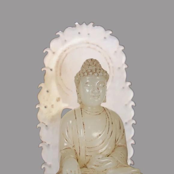 東京蕓術(shù)明 和田玉三佛