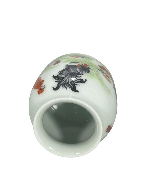 東京蕓術(shù)乾隆 粉彩公雞圖水洗
