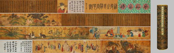 東京蕓術(shù)王安石 宋 書法商君書珎品長卷 絹本