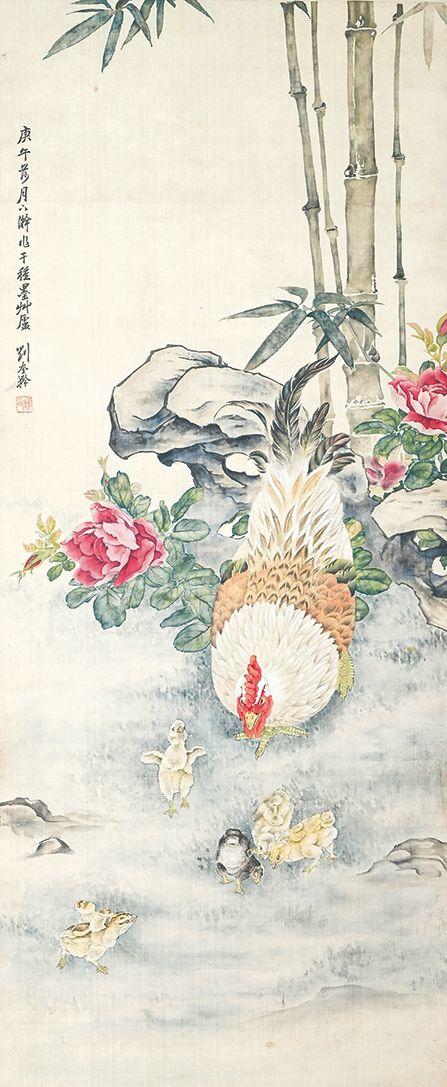 北京萬(wàn)歷劉奎齡 大吉圖