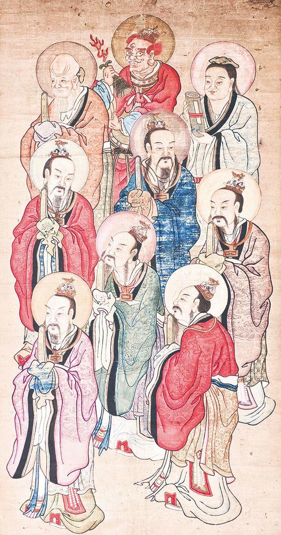 北京萬歷佚名 道釋人物